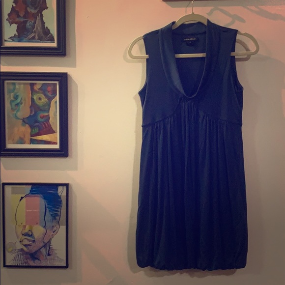 laila azhar Dresses & Skirts - Cocktail dress navy blue